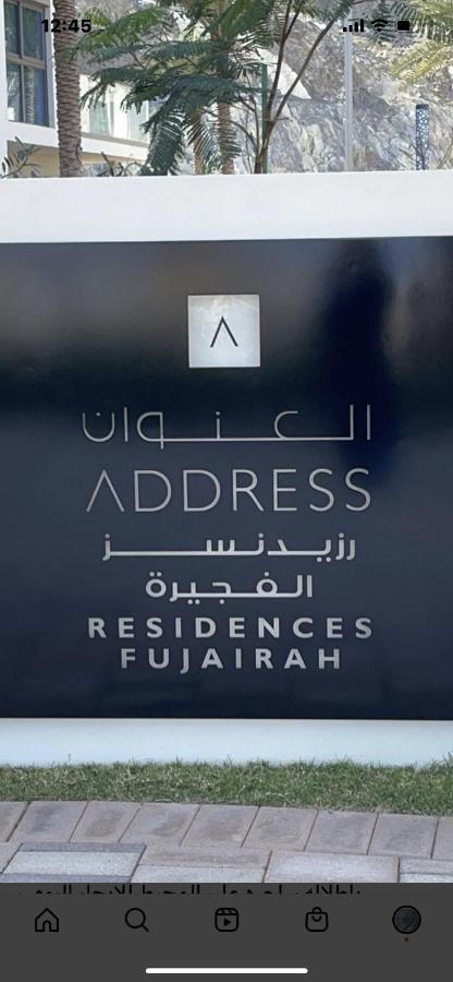 Luxury Sea View Address Hotel Apartment Fudschaira Exterior foto